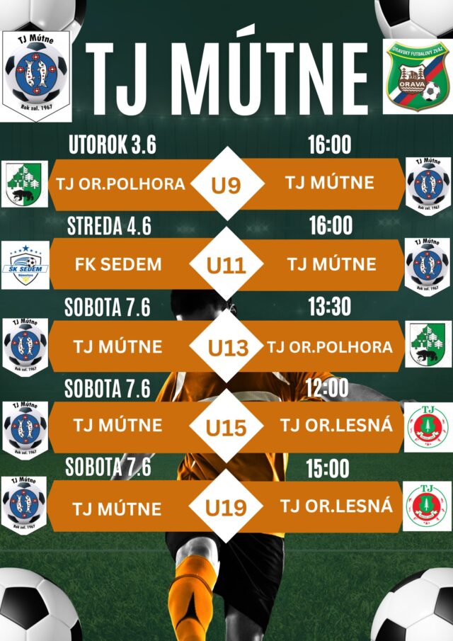 Tento týždeň nás čakajú tieto zápasy⚽️🤜