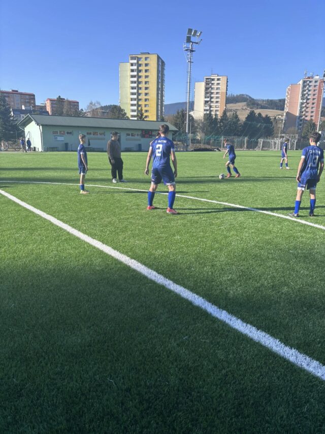 Prípravný zápas starších žiakov